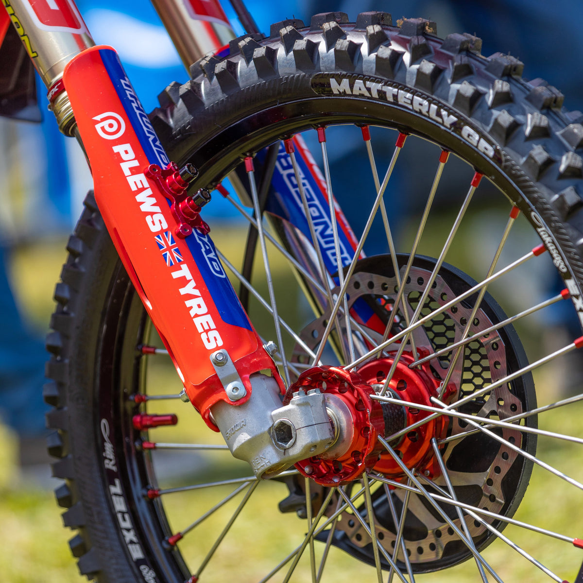 Plews Tyres - MX2 MATTERLY GP - Intermediate / Soft - All Terrain Motocross Front Tire