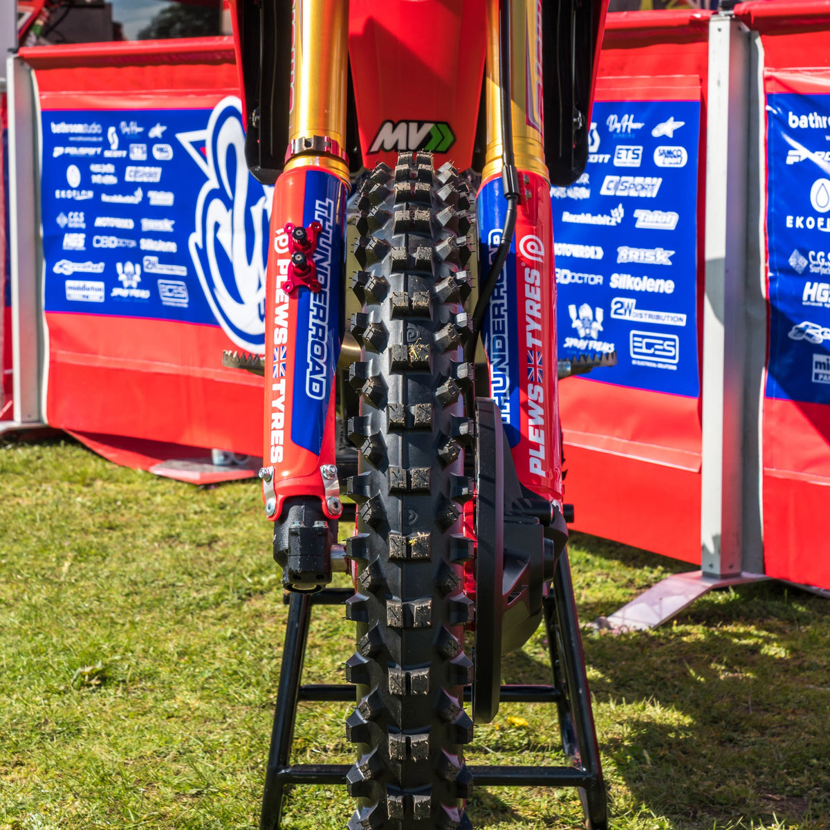 Plews Tyres - MX2 MATTERLY GP - Intermediate / Soft - All Terrain Motocross Front Tire