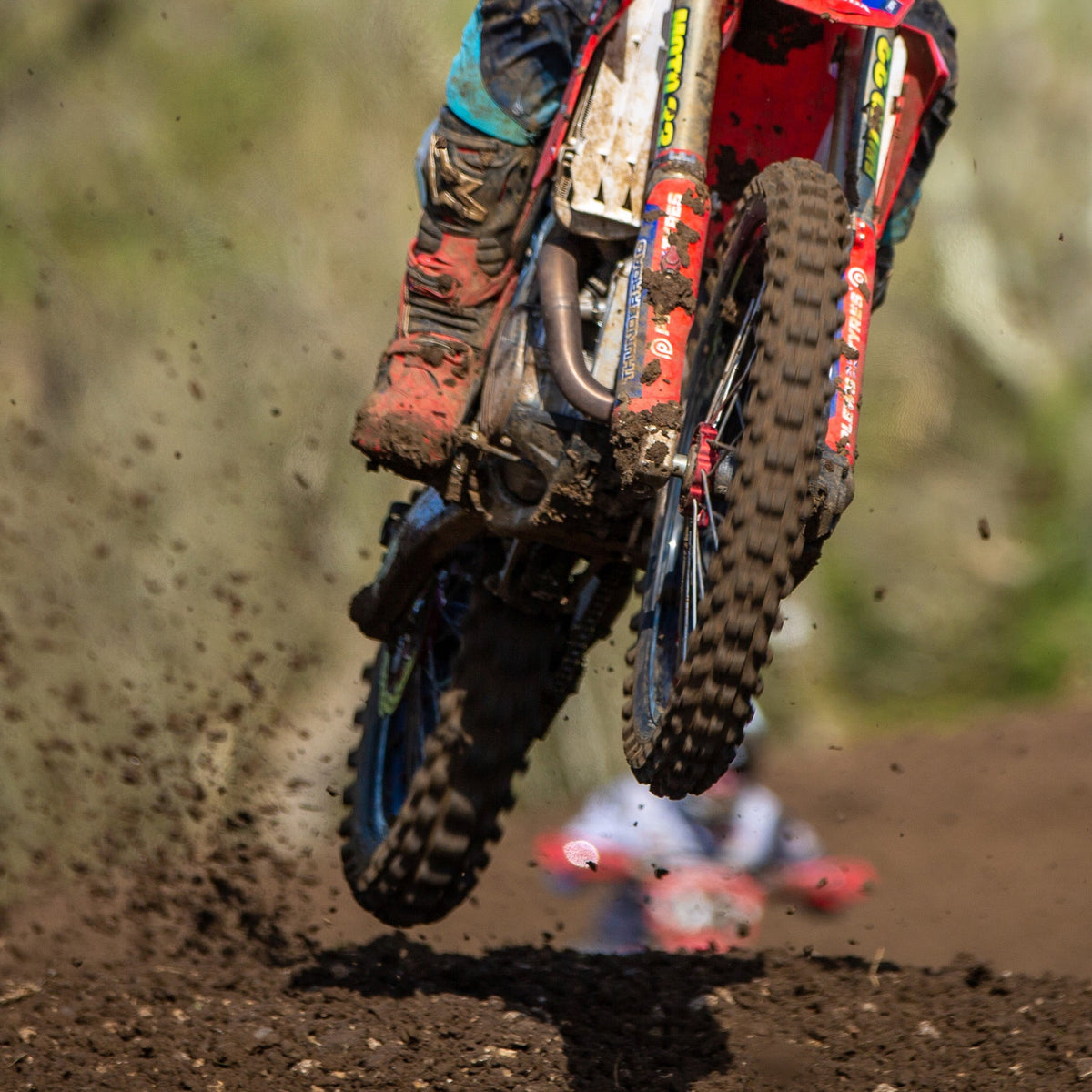 Plews Tyres - MX3 FOXHILLS GP - Hard Pack Motocross Rear Tire