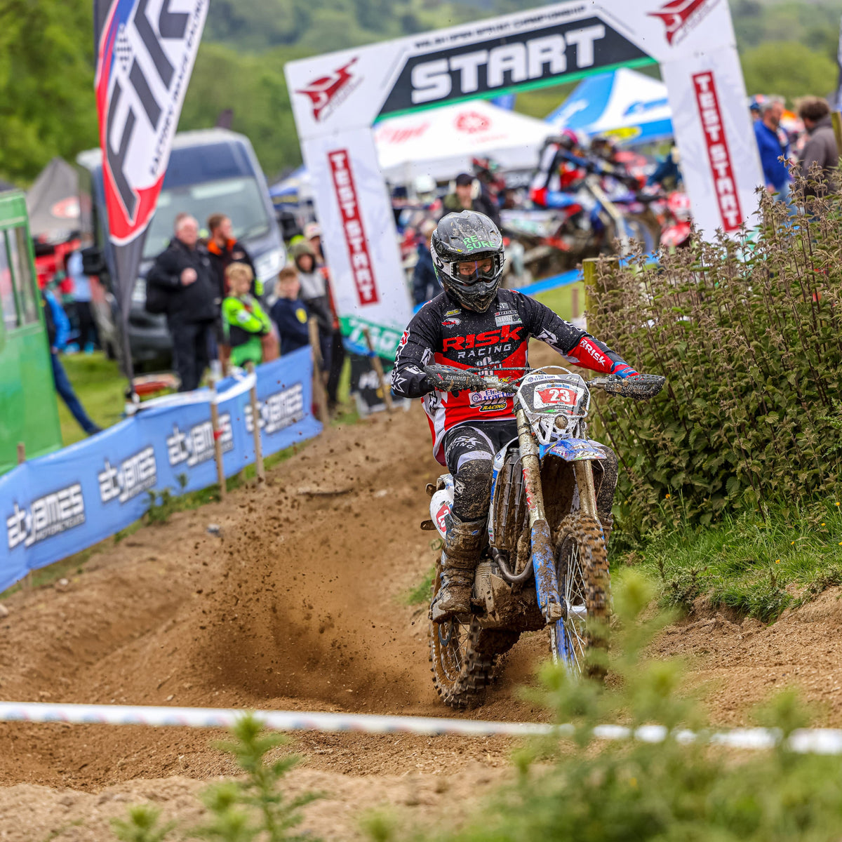 Plews Tyres - GRAND PRIX Intermediate / Soft - DEEP LUG - ENDURO Rear Tire