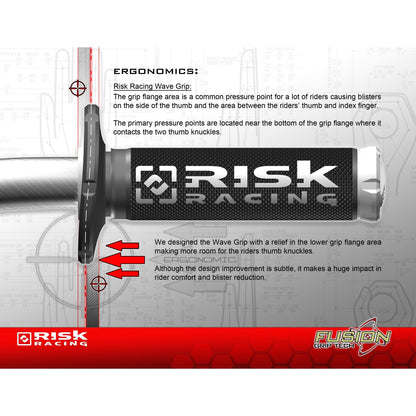 FUSION 2.0 Motocross Grips with Fusion Bonding System