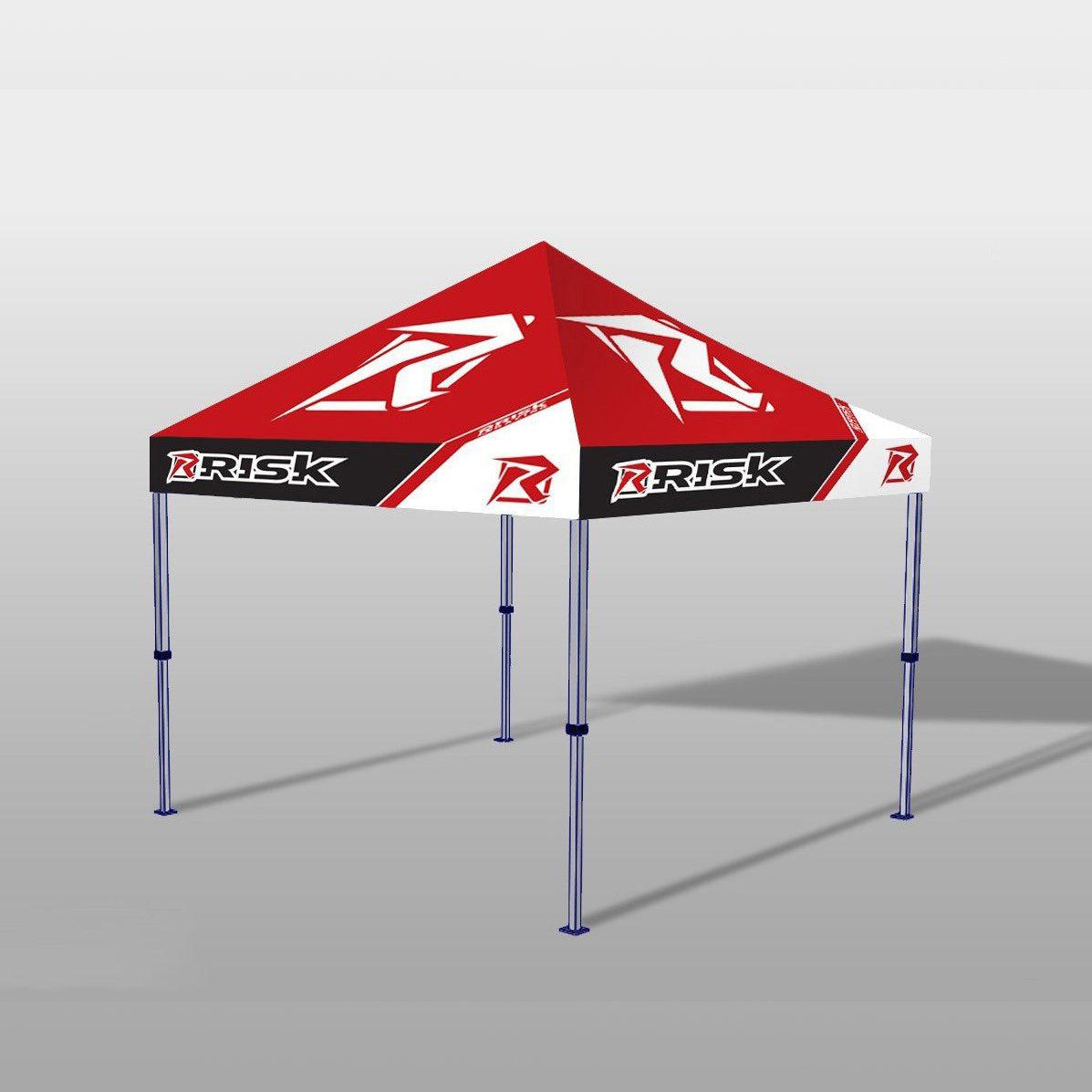 10x10 Race Canopy - Premium Pop-Up Pit Tent